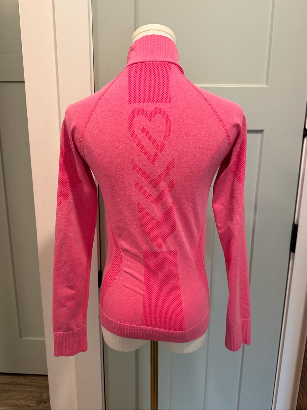 Live Love Dream Jacket Full Zip Athletic Gym Cheer Small Barbie Pink - Picture 2 of 5